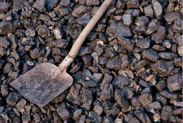 Uhlí, uhelné sklady